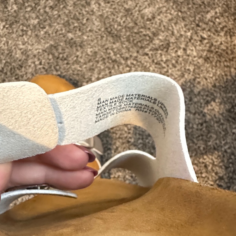 Universal Thread Silver Buckle Sandals - image 4